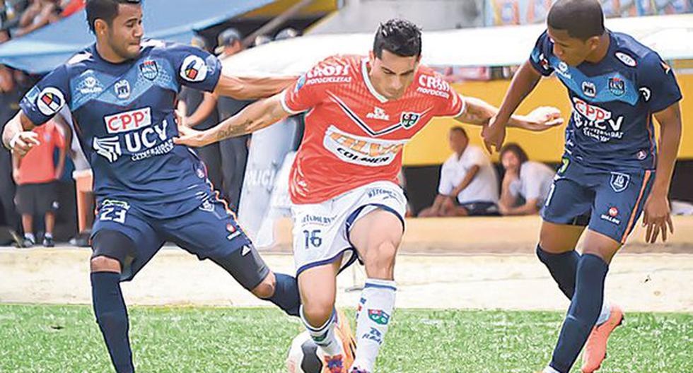 César Vallejo vs Unión Comercio, partido por el Torneo Apertura en Trujillo. (Foto: Epensa)