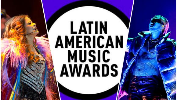 Gloria Trevi y Jhay Cortez serán algunos de los invitados musicales de los Latin AMAs 2022. (Foto: AFP)
