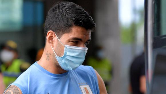 Luis Suárez dio positivo a la prueba de coronavirus. (Foto: AFP)