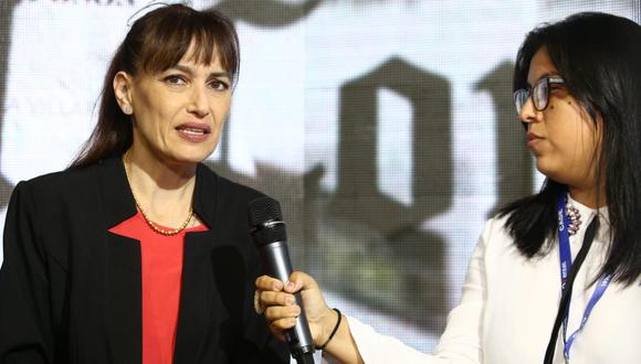 Silvia Pessah, ministra de Salud. (Foto: El Comercio)