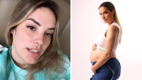 Cassandra Sánchez viajó por primera vez si su hijo pero la pasó mal. (Foto: Instagram)