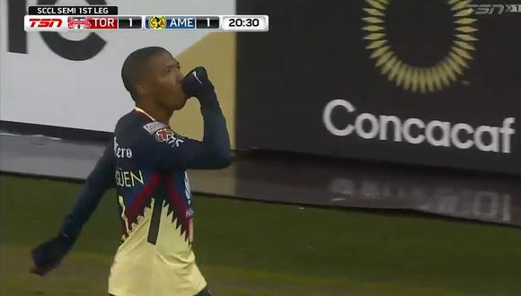 El colombiano Ibargüen marcó un golazo en el América vs. Toronto. (Foto: captura de YouTube)