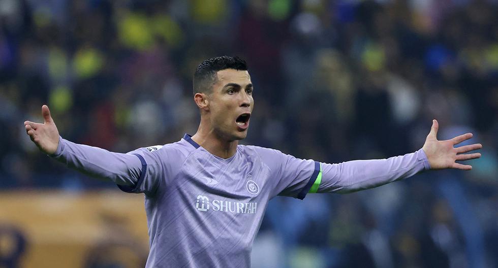 Cristiano Ronaldo quedó fuera de la Supercopa de Arabia Saudita. Foto: AFP
