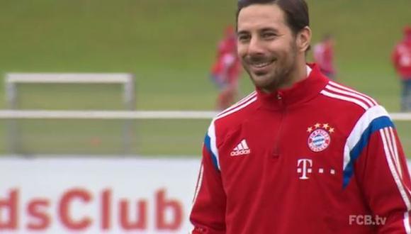 YouTube: Pizarro y golazos en práctica de Bayern Múnich (VIDEO)