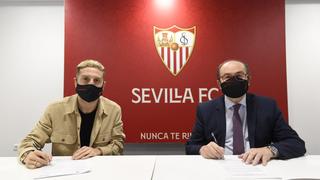 Alejandro ‘Papu’ Gómez fue oficializado como refuerzo del Sevilla