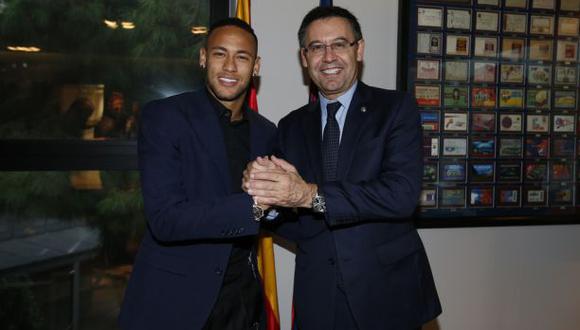 Neymar renovó contrato con el Barcelona hasta el 2021