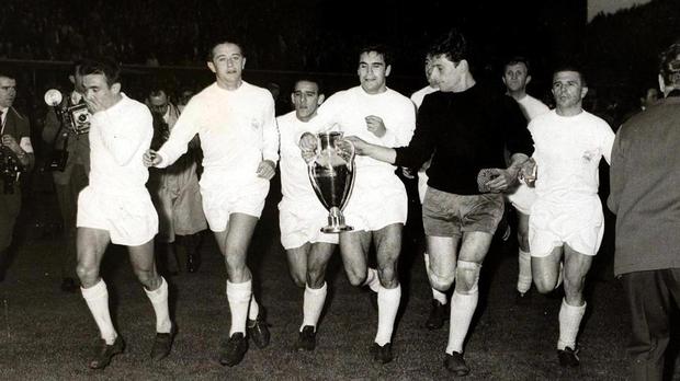 Real Madrid derrotó a Eintracht de Frankfurt en la final de la Copa de Europa 1959/1960. Este miércoles 10 de agosto se volverán a encontrar luego de 62 años. (Foto: Getty Images / UEFA)