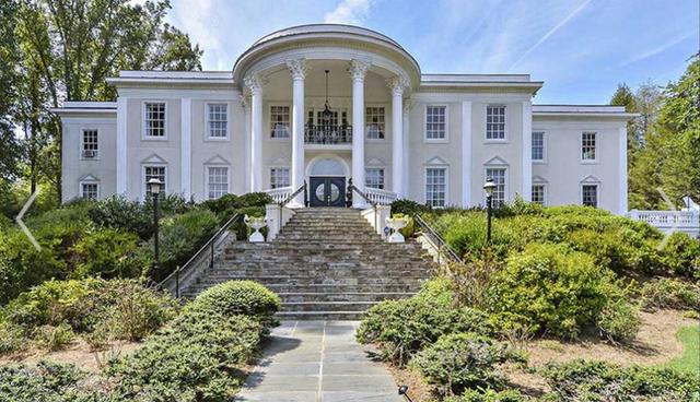 Esta mansión basó su diseño en la emblemática Casa Blanca de Washington D.C. (Foto: truplace.com)