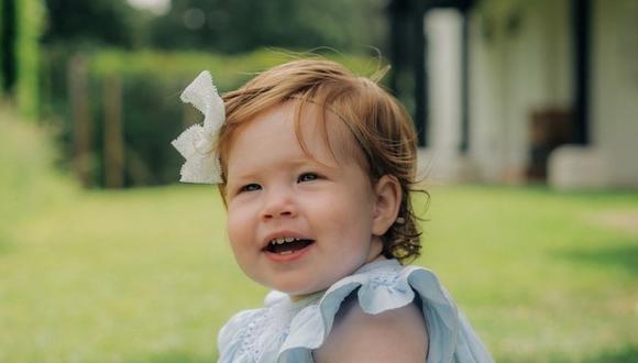Lilibet, la hija del príncipe Harry y Meghan Markle, cumplió un año. (MISAN HARRIMAN/DUQUES DE SUSSEX).