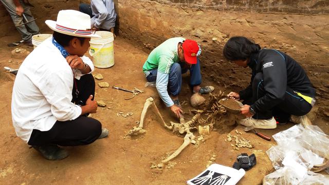 Lambayeque: fueron hallados restos de dos orfebres mochica