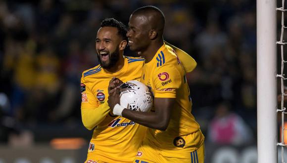 Tigres, con gol agónico de Nahuel Guzmán, clasificó a cuartos de final de la Concachampions | Foto: EFE