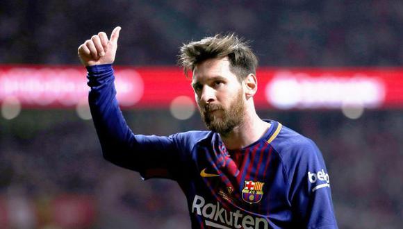 El futbolista Lionel Messi ocupa el segundo lugar del ránking, con US$111 millones.