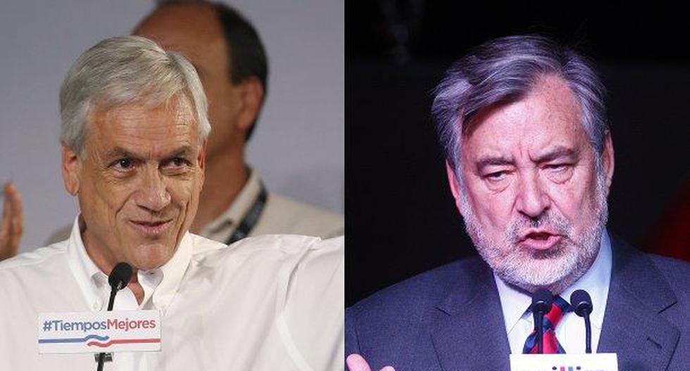 Sebastián Piñera y Alejandro Guillier. (Foto: EFE)