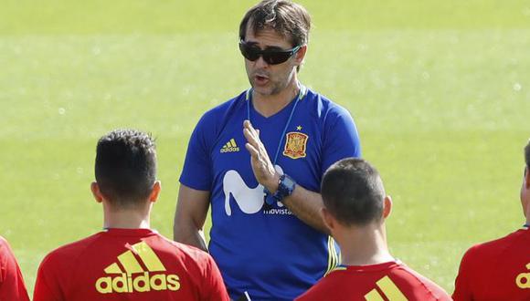 El ex entrenador de 'La Roja' se marchó del campo base del equipo en Rusia 2018 para regresar a su país, en donde tendrá como nueva misión dirigir al poderoso Real Madrid. (Foto: EFE)