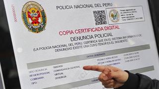 Denuncia policial: así puedes tramitar tu copia certificada digital vía web