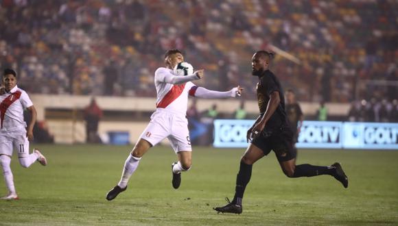 Perú vs. Costa Rica: Paolo Guerrero volvió a vestir la camiseta nacional luego de Rusia 2018 | Foto: Giancarlo Ávila/GEC