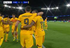 Gol de Raphinha: Barcelona derrota 1-0 a PSG en el Parque de los Príncipes por Champions League | VIDEO