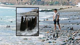 Barranco: fierros enterrados en playa son riesgo para bañistas
