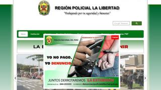 La Libertad: Policía lanzó campaña contra las extorsiones