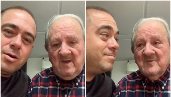 "A veces se olvida mi nombre": hombre se vuelve viral al mostrar como es tener un papá con alzheimer. (Foto: Mauricio Alonso)