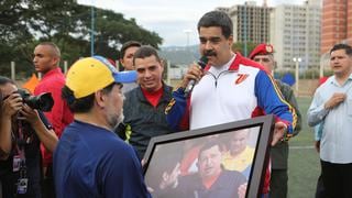 Diego Maradona jugó fútbol con Nicolás Maduro [VIDEO]
