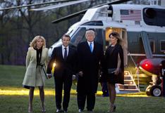 USA: Emmanuel  Macron inicia visita de Estado y encuentros con Donald Trump

