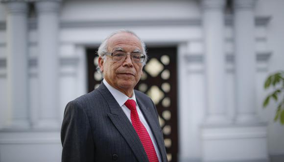 Aníbal Torres se mantiene como ministro de Justicia desde el inicio de la actual gestión de Pedro Castillo | Foto: El Comercio