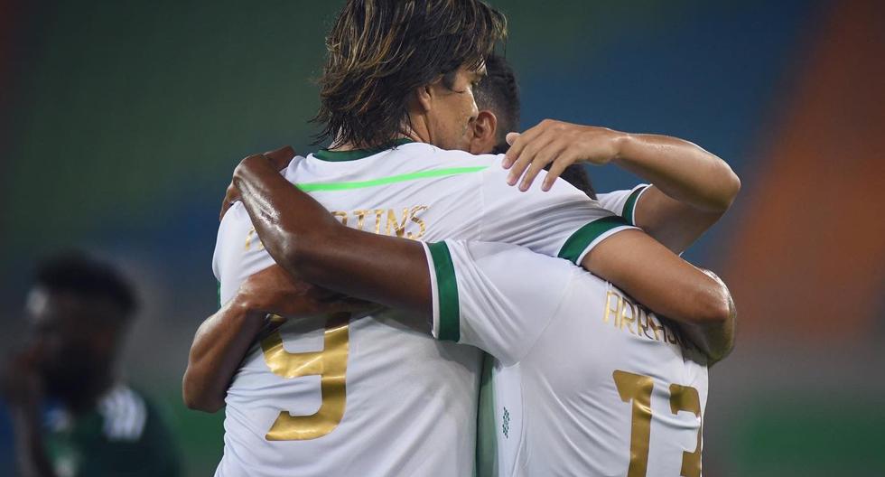 Bolivia derrotó 2-1 a Arabia Saudita en el estadio Príncipe Abdullah al-Faisal de Yeda. (Foto: Página 7)