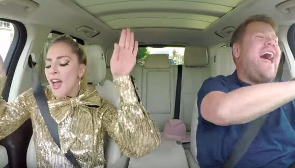 YouTube: Lady Gaga y Corden cantan “Bad Romance” en karaoke