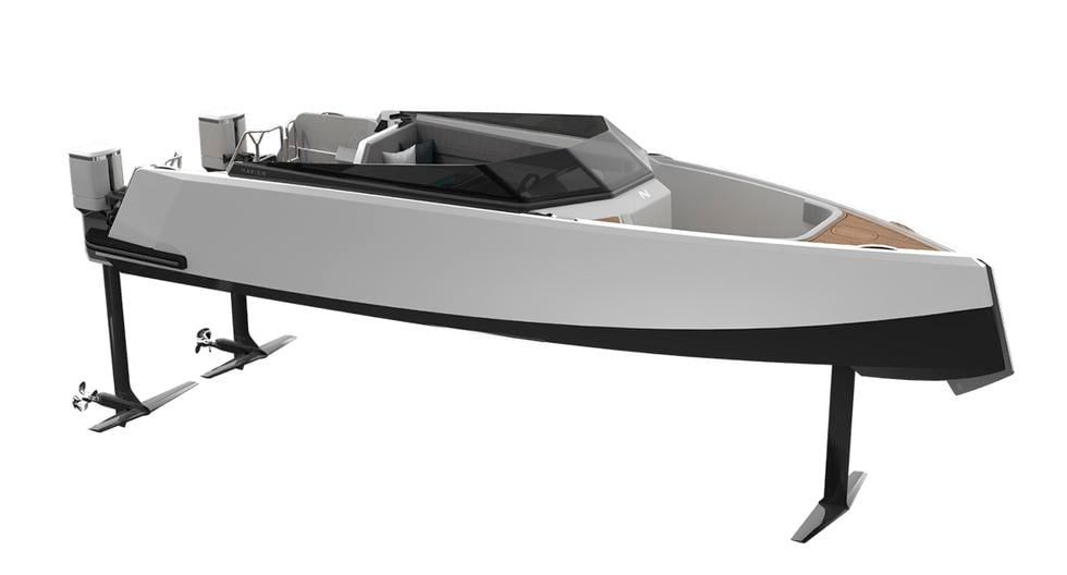 Navier N30, the electric boat with hydrofoils that is already reserved with US,000