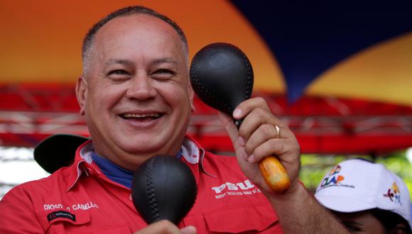 La Unión Europea sanciona a Diosdado Cabello y a otros líderes chavistas. (Reuters).