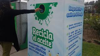 La Molina: instalan contenedores para reciclar aceite de cocina usado