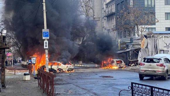 Kherson recibió varios ataques el pasado 24 de diciembre. (Reuters).