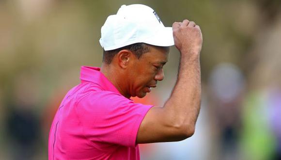 Tiger Woods anunció que se aleja del golf por bajo rendimiento