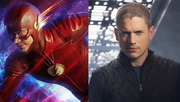 Barry Allen (Grant Gustin) y Wentworth Miller (Leonard Snart) han sido enemigos en "The Flash". (Fotos: Difusión)