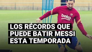 Lionel Messi y los récords que puede batir en su última temporada con el FC Barcelona