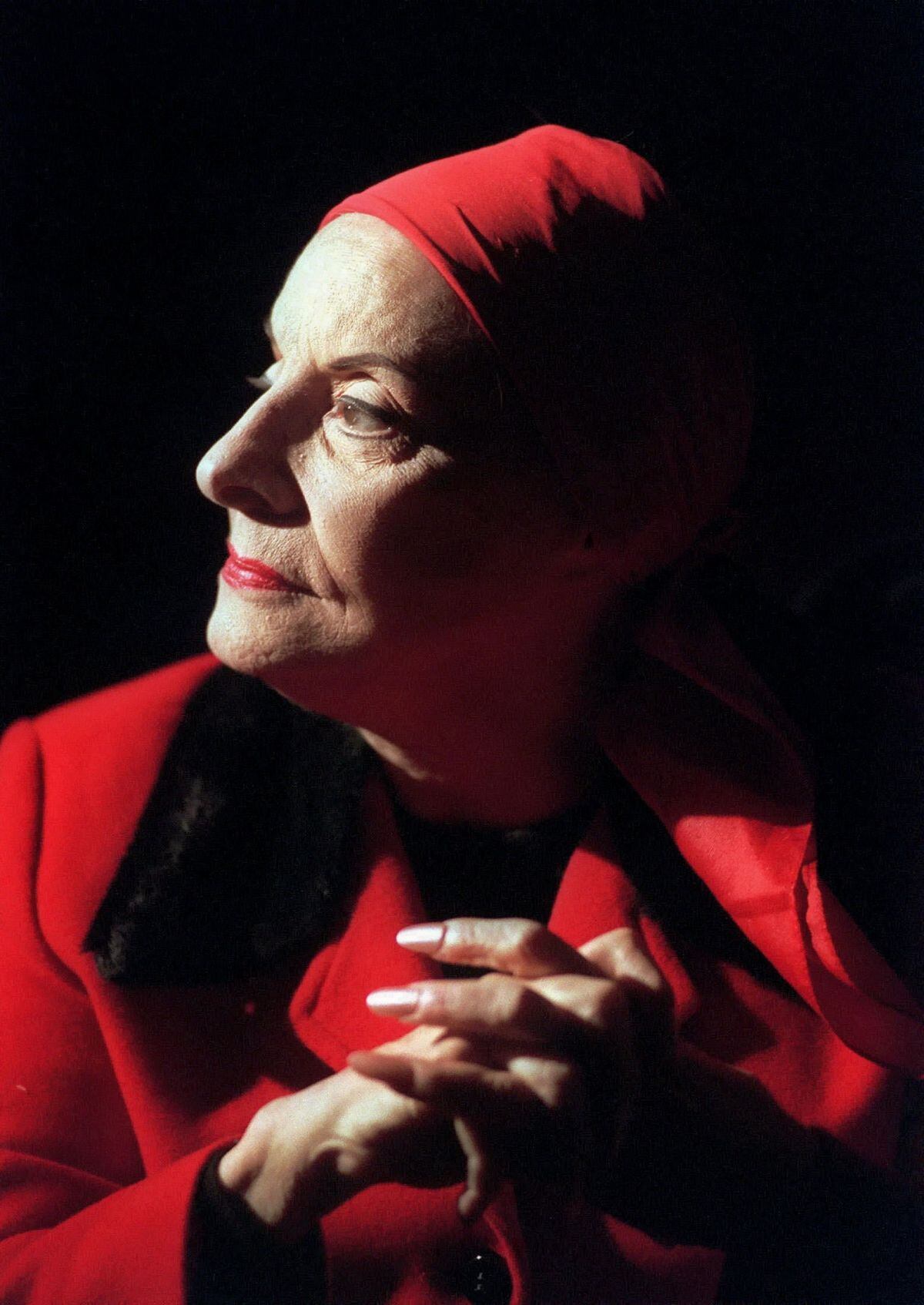 Alicia Alonso, en un retrato de 1998. (Foto: AP)