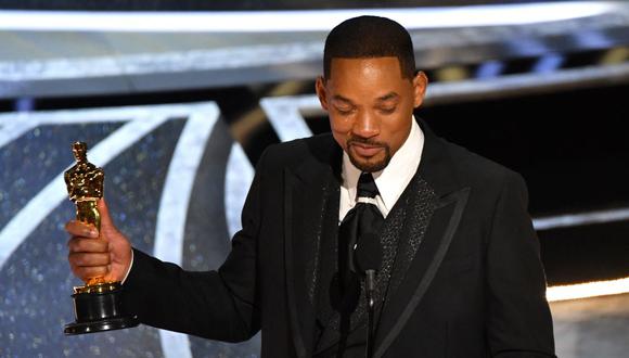 Will Smith obtuvo el premio Oscar como Mejor actor por "King Richard". (Photo by Robyn Beck / AFP)