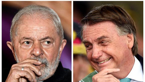 Lula da Silva y Jair Bolsonaro parten como favoritos para las elecciones presidenciales de octubre. (EVARISTO SA / AFP).