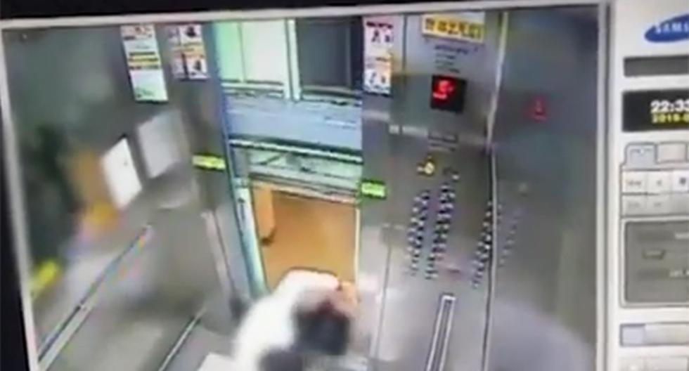 El video del ascensor fue publicado en YouTube. (Foto: YouTube)