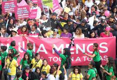 Inicia la marcha Ni Una Menos: miles gritan "basta de violencia"