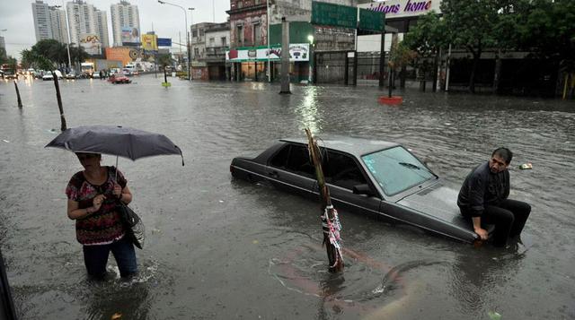 Buenos Aires sufre inundaciones por un fuerte temporal - 2