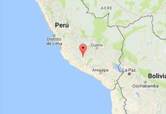 Perú: sismo de 3,9 de magnitud se registró en la región Apurímac