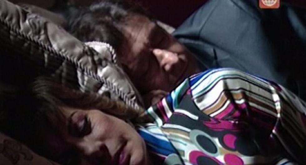 Franchesca Maldini amanece al lado de Peter. (Foto: Captura América Televisión)