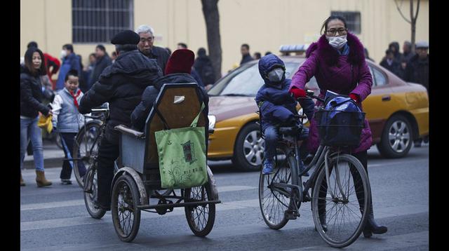 Alerta roja: Impactantes fotos de la contaminación en Beijing - 7