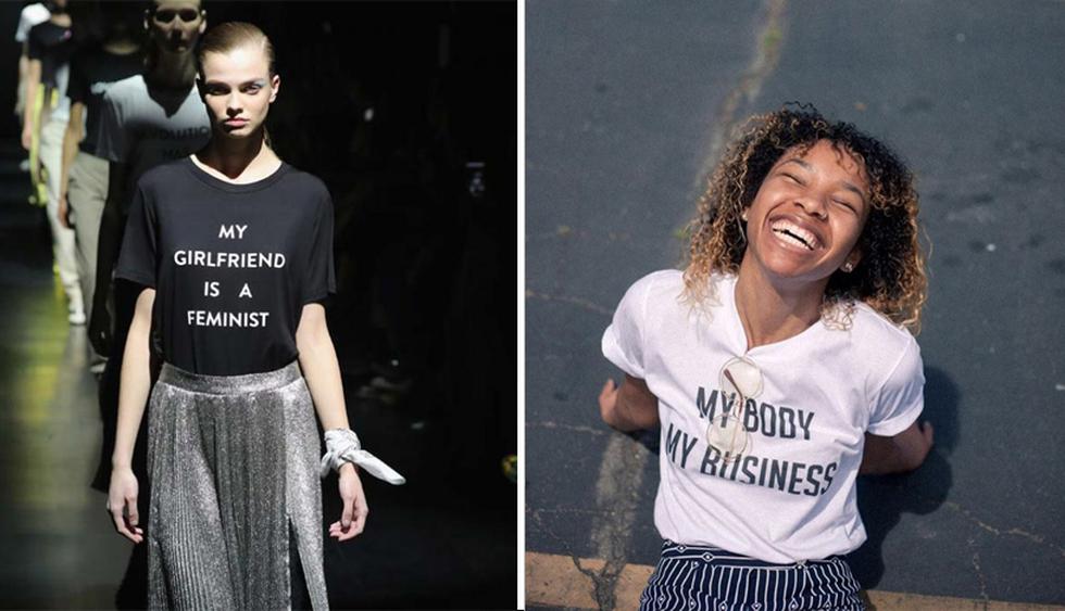 Moda y feminismo: camisetas con mensajes | FOTOS | VIU | EL COMERCIO PERÚ