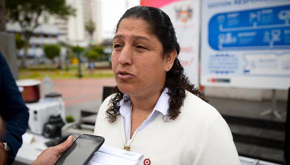 Fabiola Muñoz pidió que quienes salgan a trabajar este lunes lo hagan siguiendo los protocolos de seguridad (Foto: GEC)