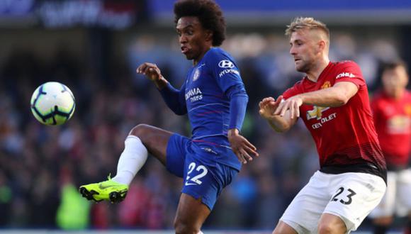 Chelsea igualó 2-2 ante Manchester United por la novena fecha de la Premier League. El duelo se desarrolló en el Stamford Bridge (Foto: agencias)