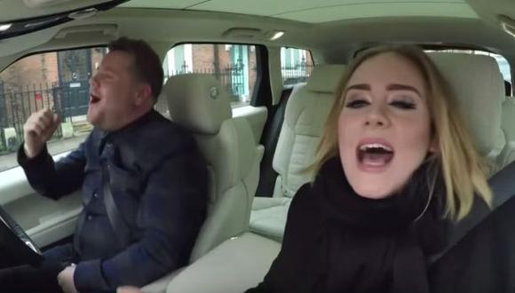 El karaoke de Adele y Corder durante viaje en auto [VIDEO]