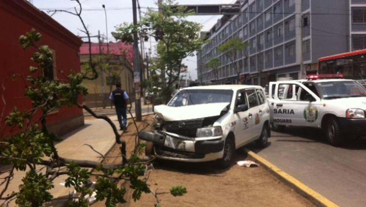 Dos heridos dejó triple choque en Santa Beatriz